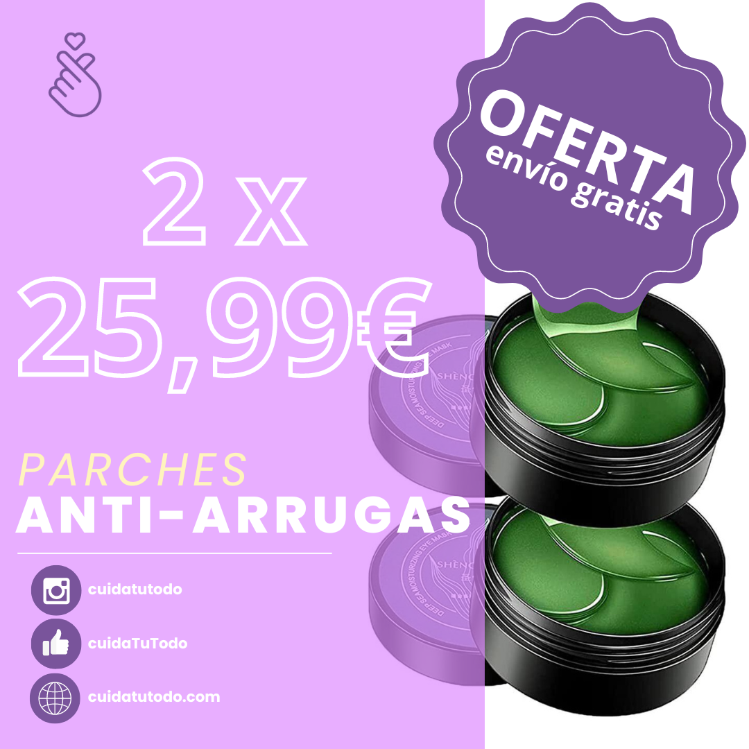 2x25,99€ - Parches Anti-Arrugas de Hidratación Para Ojos 60/Pcs