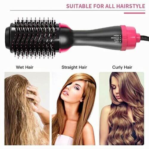 One-Step Drying and Volumizing Brush