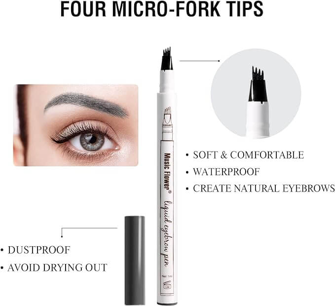 Microblading Eyebrow Pencil 4 Tips