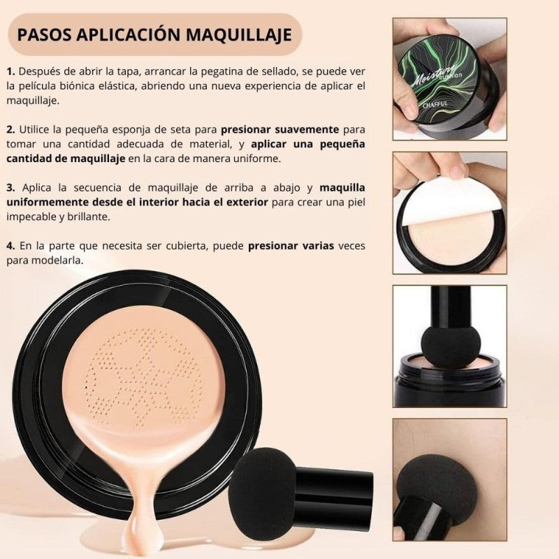 Maquillaje Moisture cushion cream